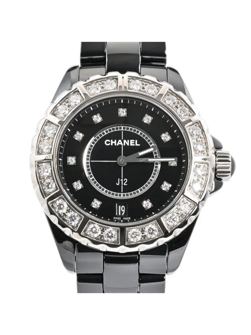 Chanel Watch 38 Black